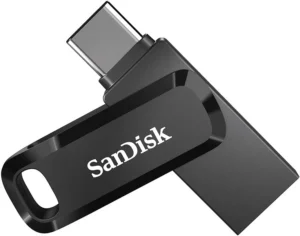 Unidad flash 2 en 1 con USB Tipo-C reversible y un conector tipo A tradicional